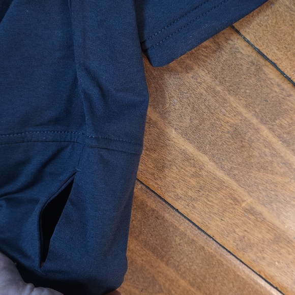 NWT Men's Prana XL "OUTPOST HOODIE". Color Nautical Heather. Hybrid Hoodie - Picture 12 of 16